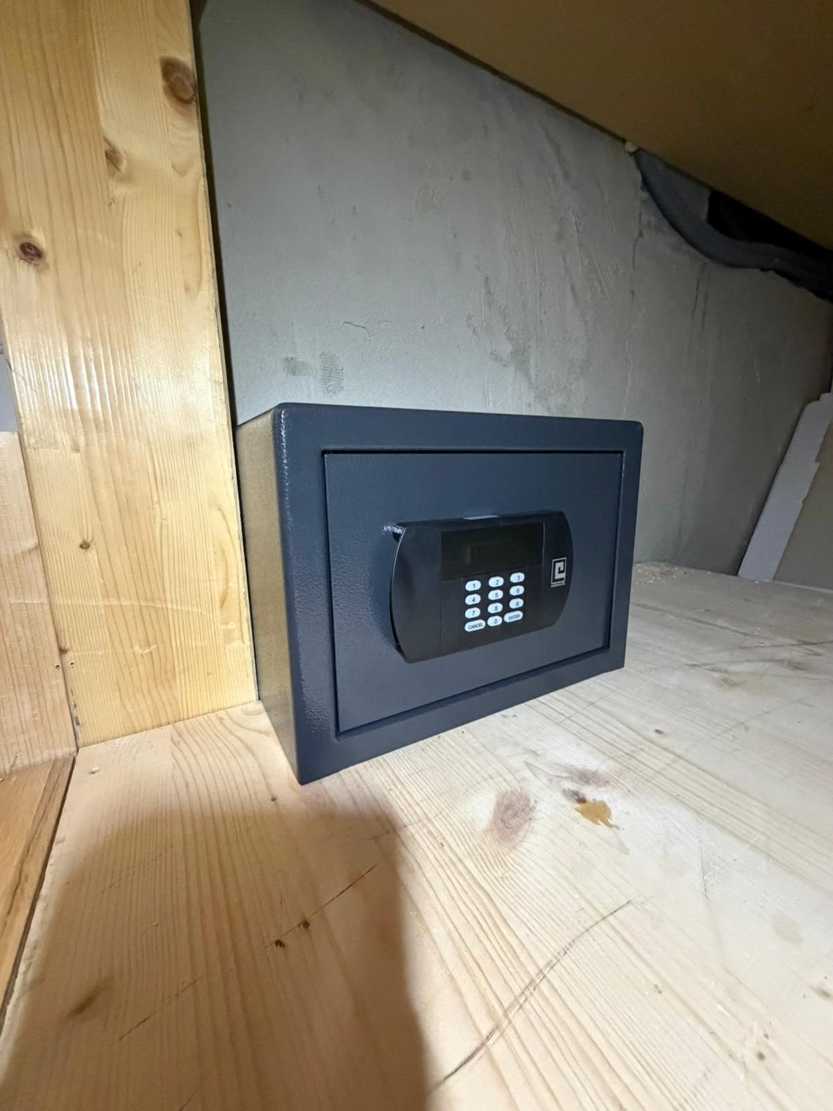 Installation coffre-fort